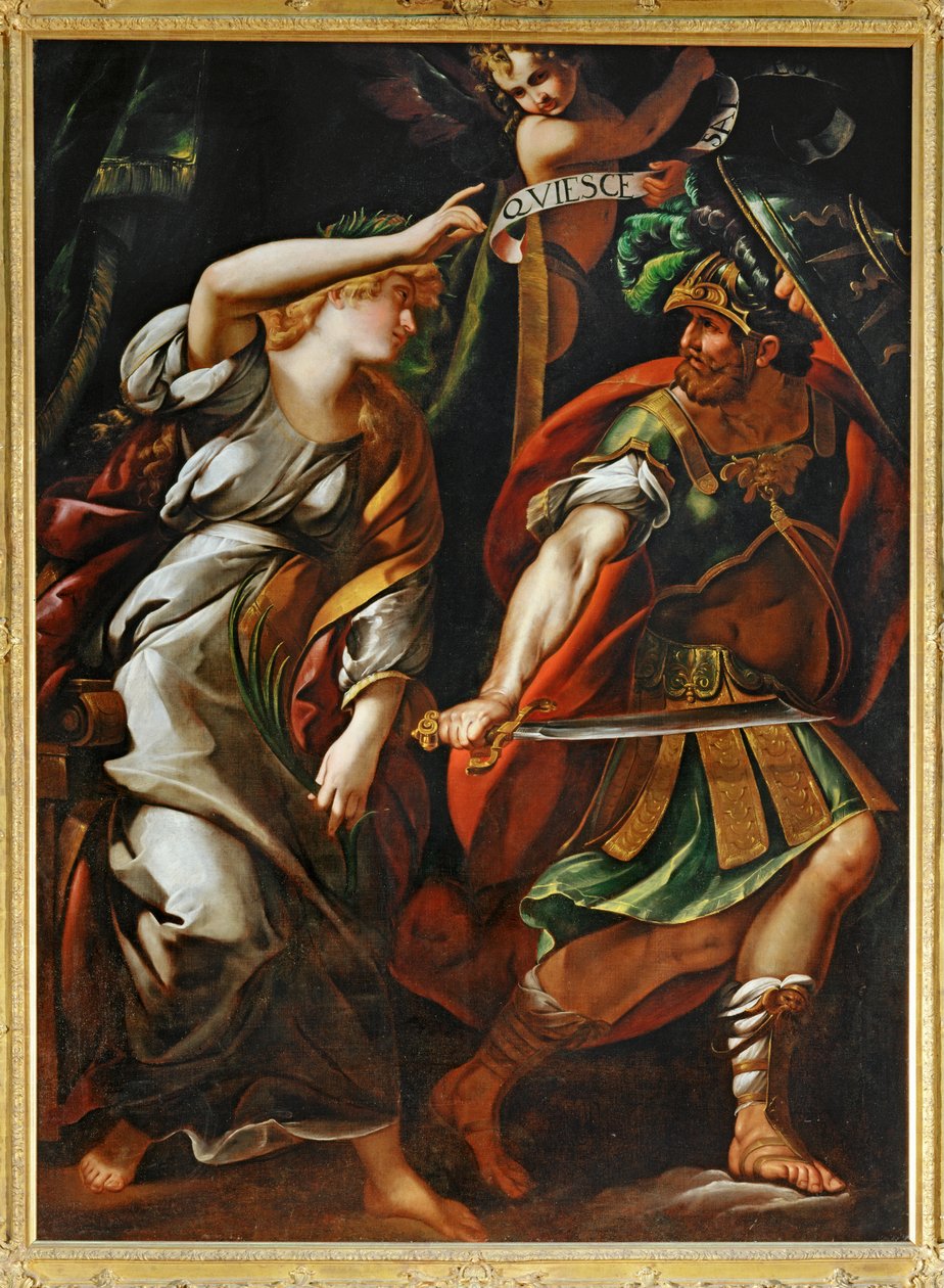 La paix chassant la guerre - La paz ahuyenta la guerra ... de Giulio Cesare Procaccini