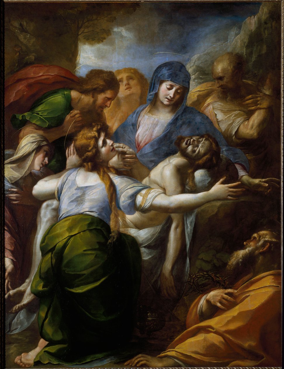 Piedad. Lamentación por la muerte de Cristo de Giulio Cesare Procaccini