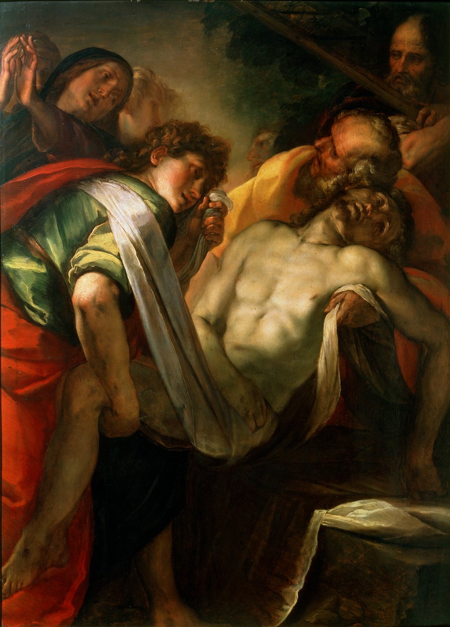 El Entierro de Cristo de Giulio Cesare Procaccini