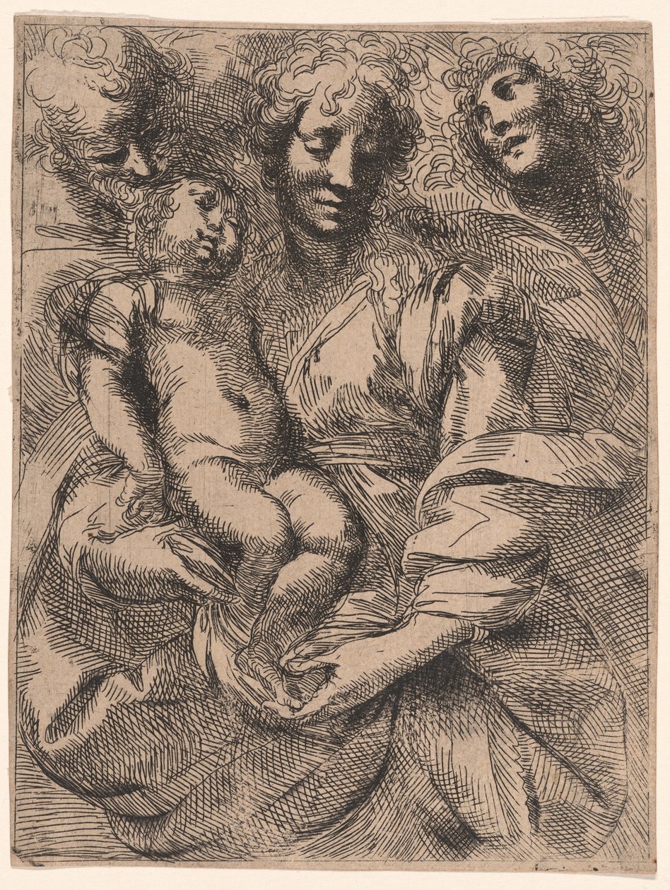 La Sagrada Familia de Giulio Cesare Procaccini