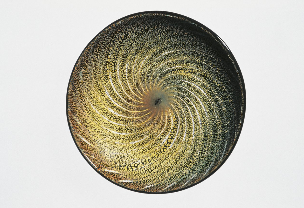Primer plano de un plato, Murano, Venecia, Véneto, Italia de Giulio Radi