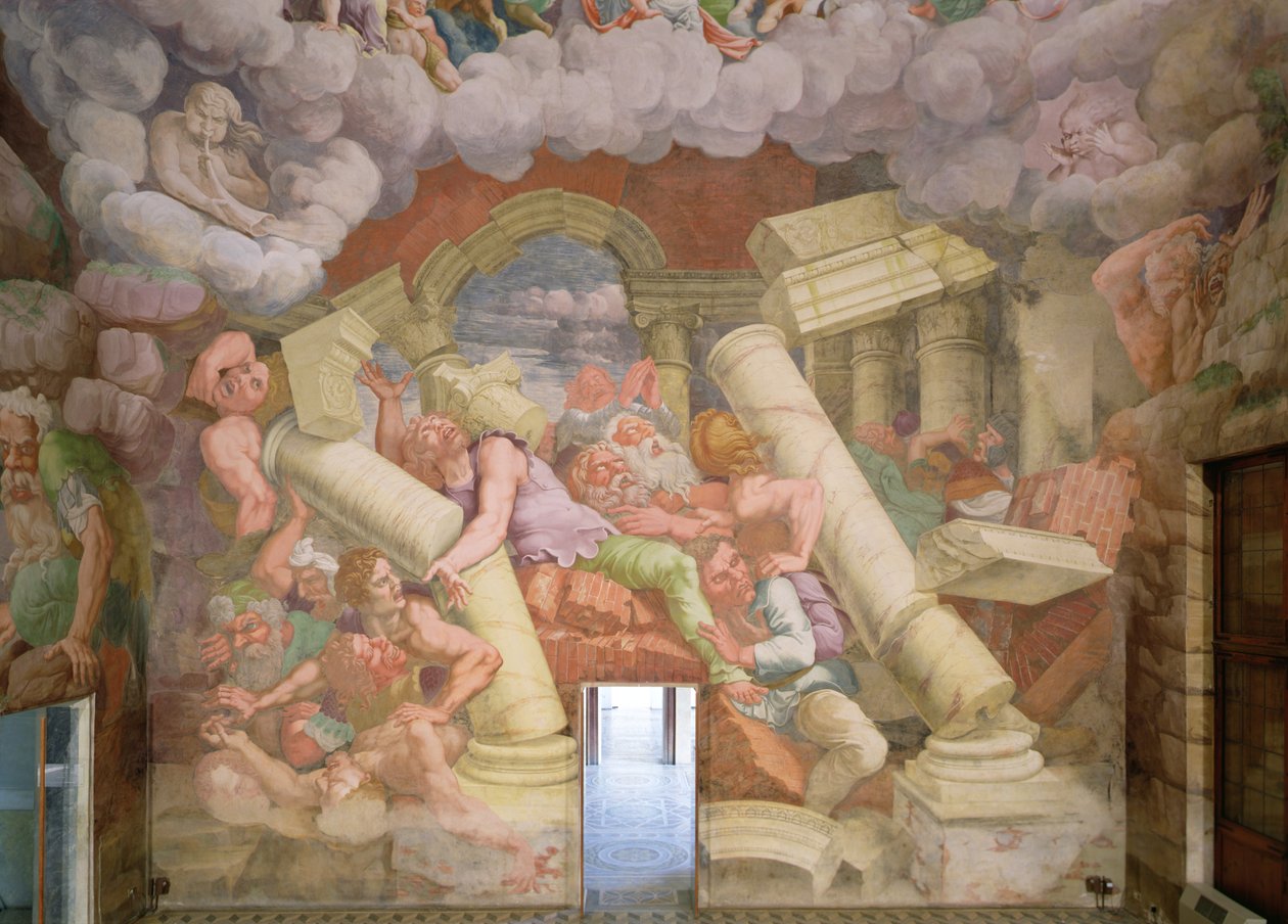 Cámara de los Gigantes de Giulio Romano