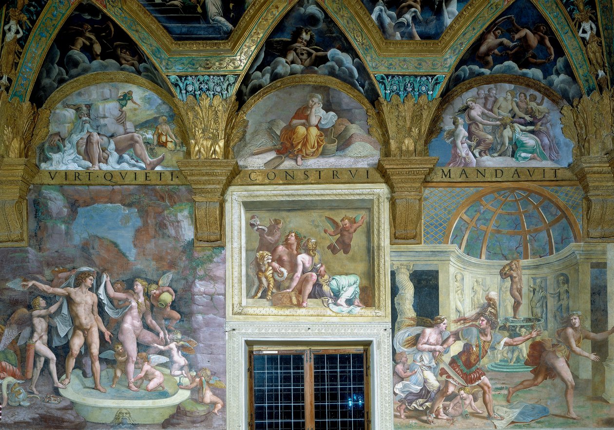 Representaciones de los Amores Divinos, Sala de Psique de Giulio Romano