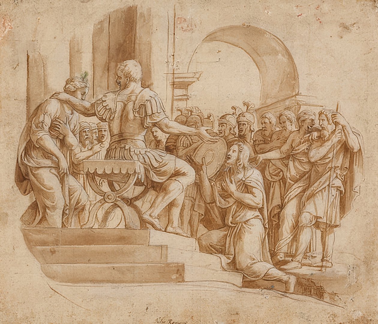 La continencia de Escipión de Giulio Romano