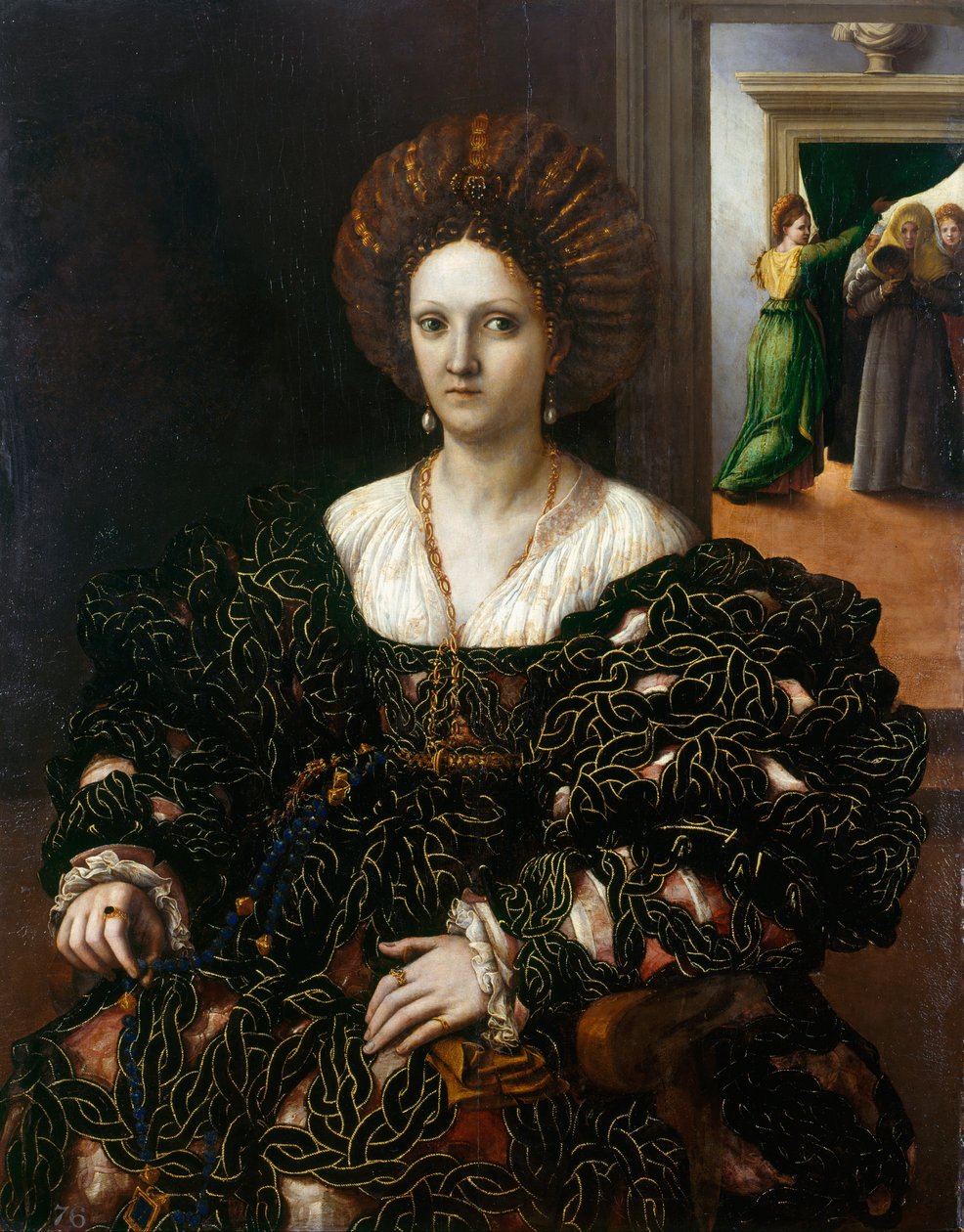 Margarita Paleólogo (1510-66) de Giulio Romano