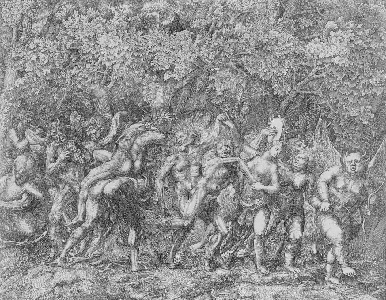 Bacanal, ca. 1557 de Giulio Sanuto