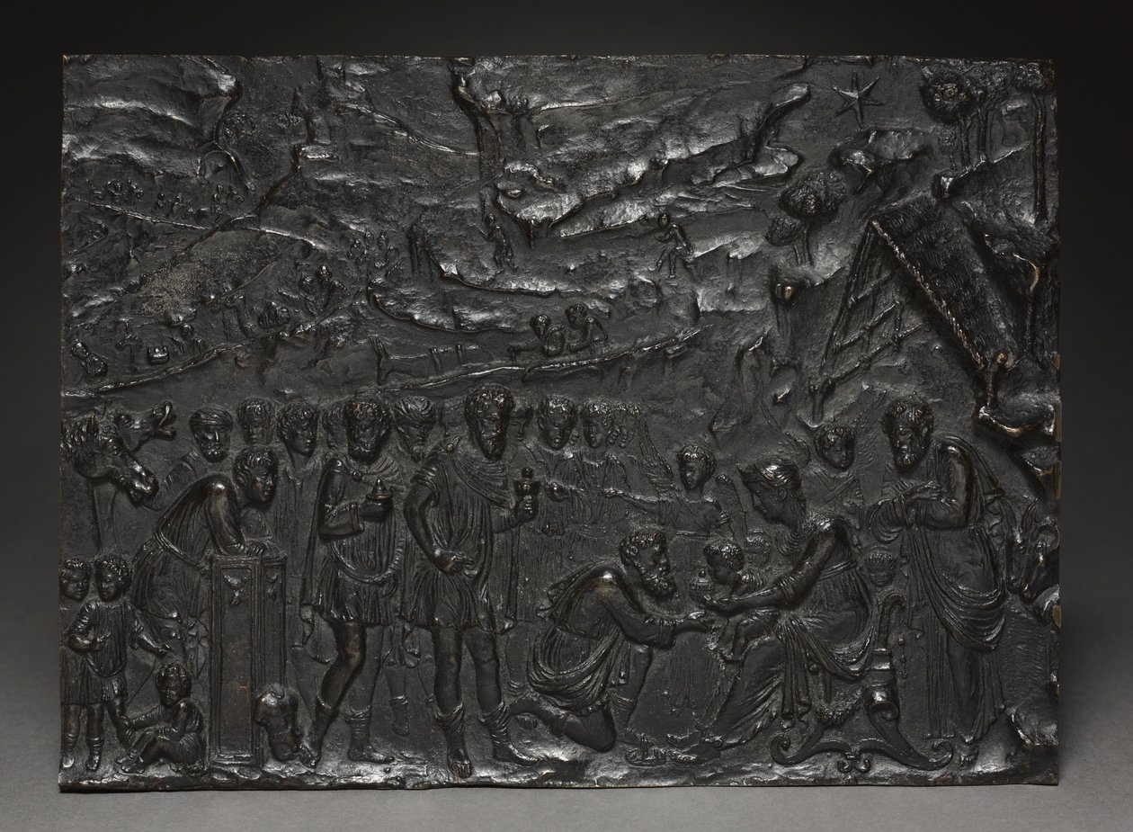 Adoración de los Magos, c. 1500-1525 de Giulio della Torre