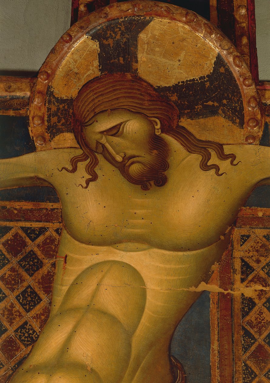 Cabeza de Cristo (detalle) de Giunta Pisano