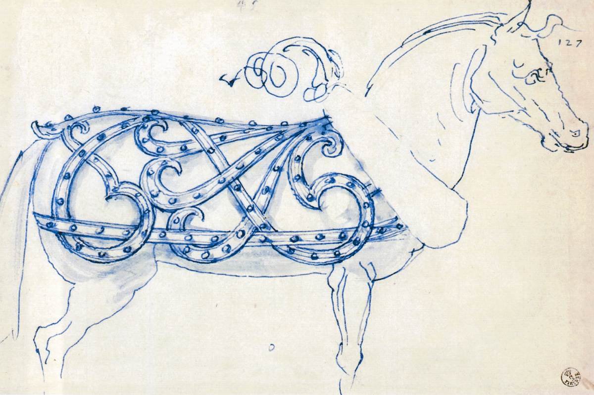 Arnés de caballo de Giuseppe Arcimboldo