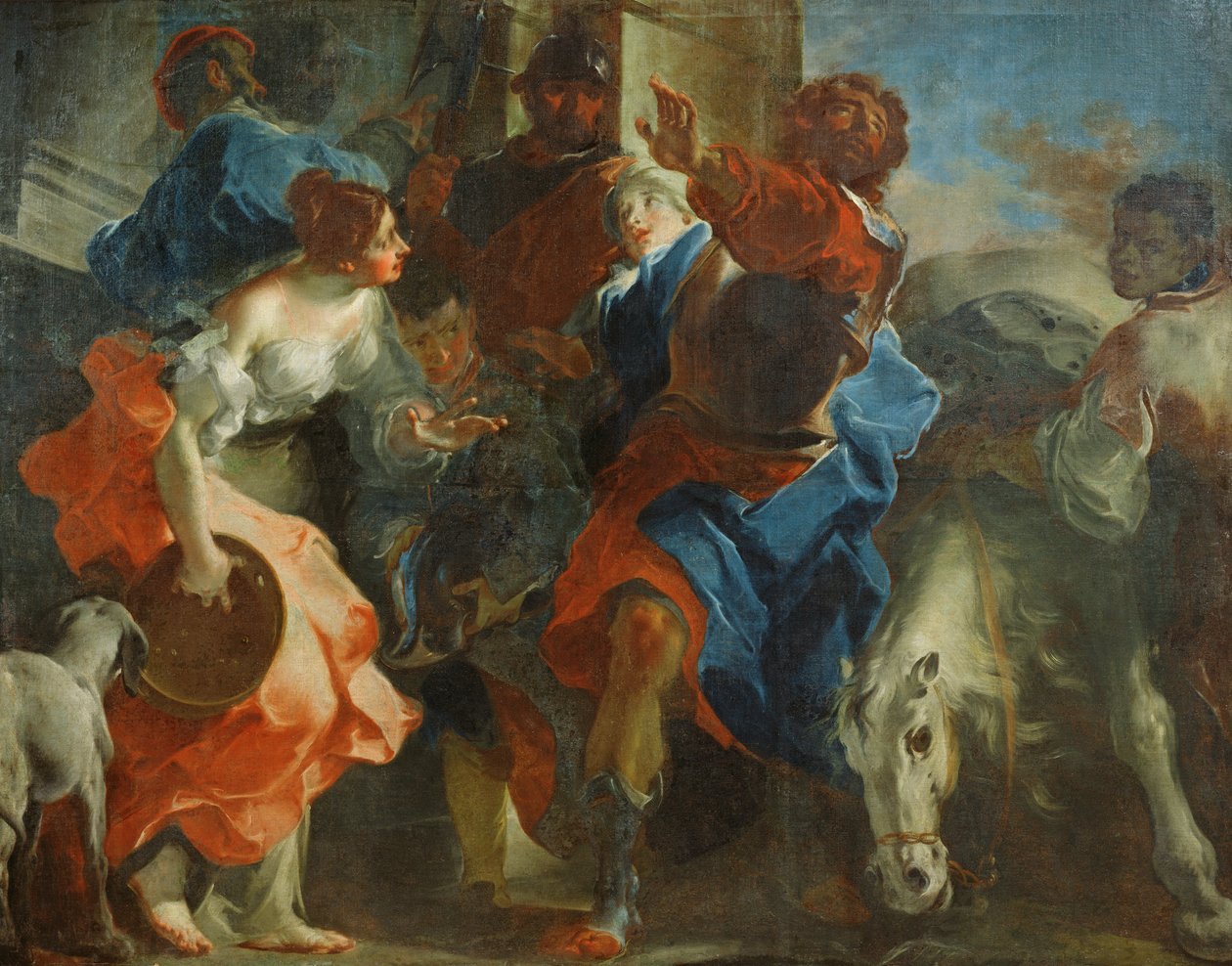 La hija de Jefté de Giuseppe Bazzani