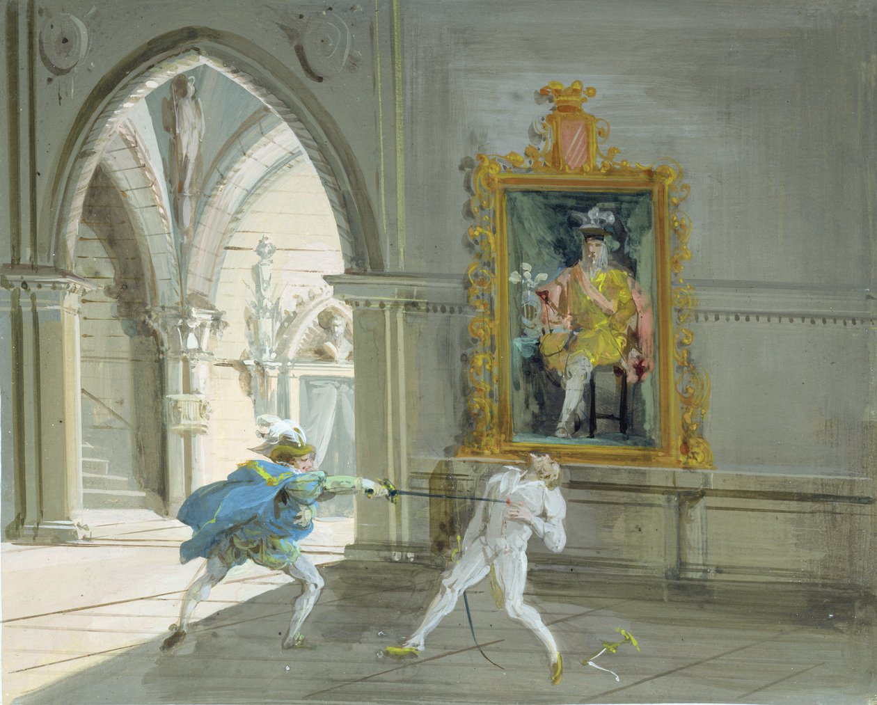 Don Juan, el duelo de Giuseppe Bernardino Bison