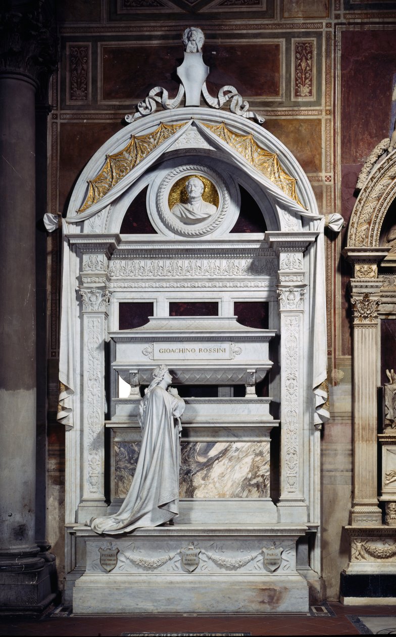 Monumento a Gioacchino Rossini (1792-1868) 1900 de Giuseppe Cassioli