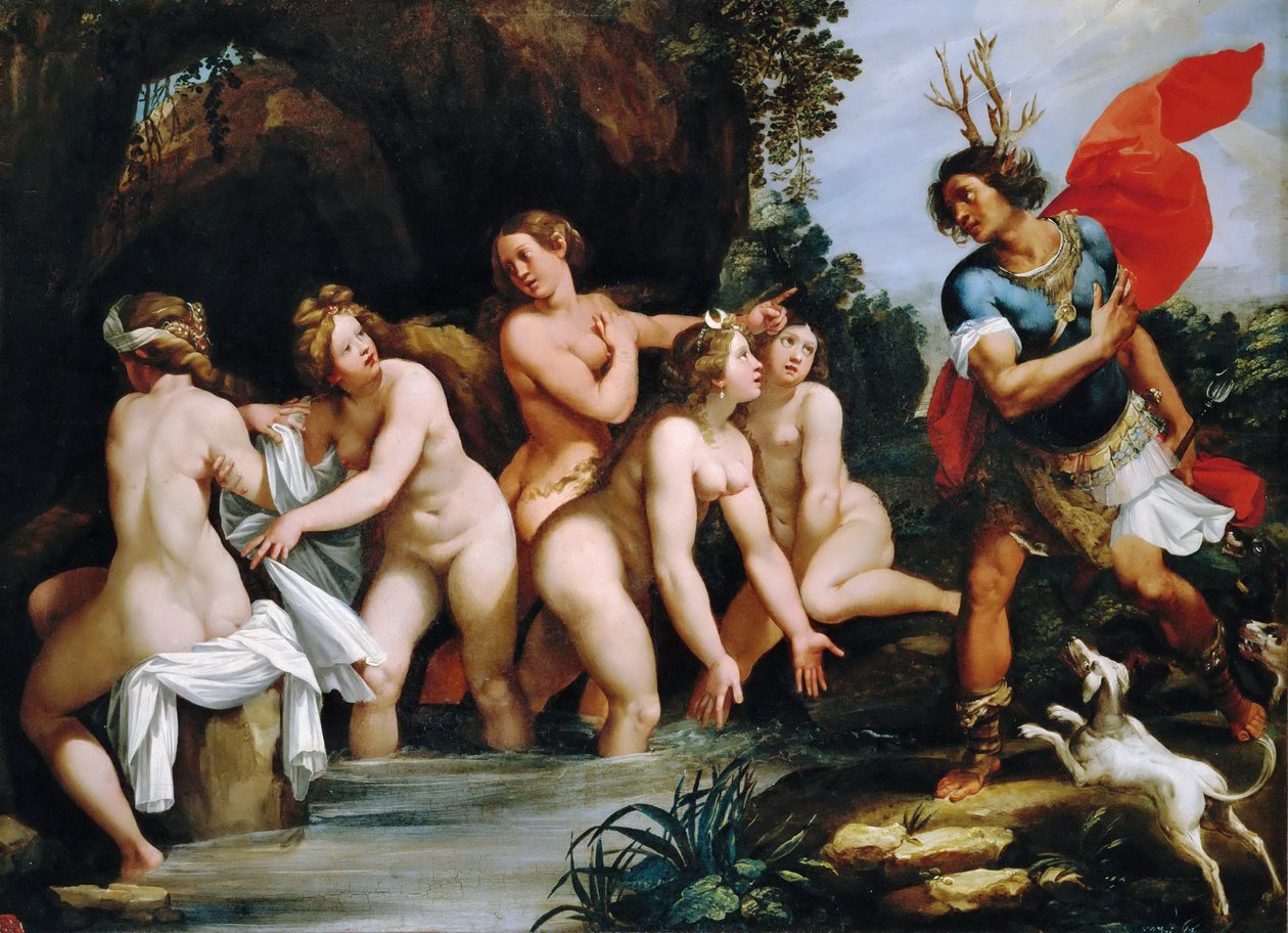 Diana y Acteón de Giuseppe Cesari