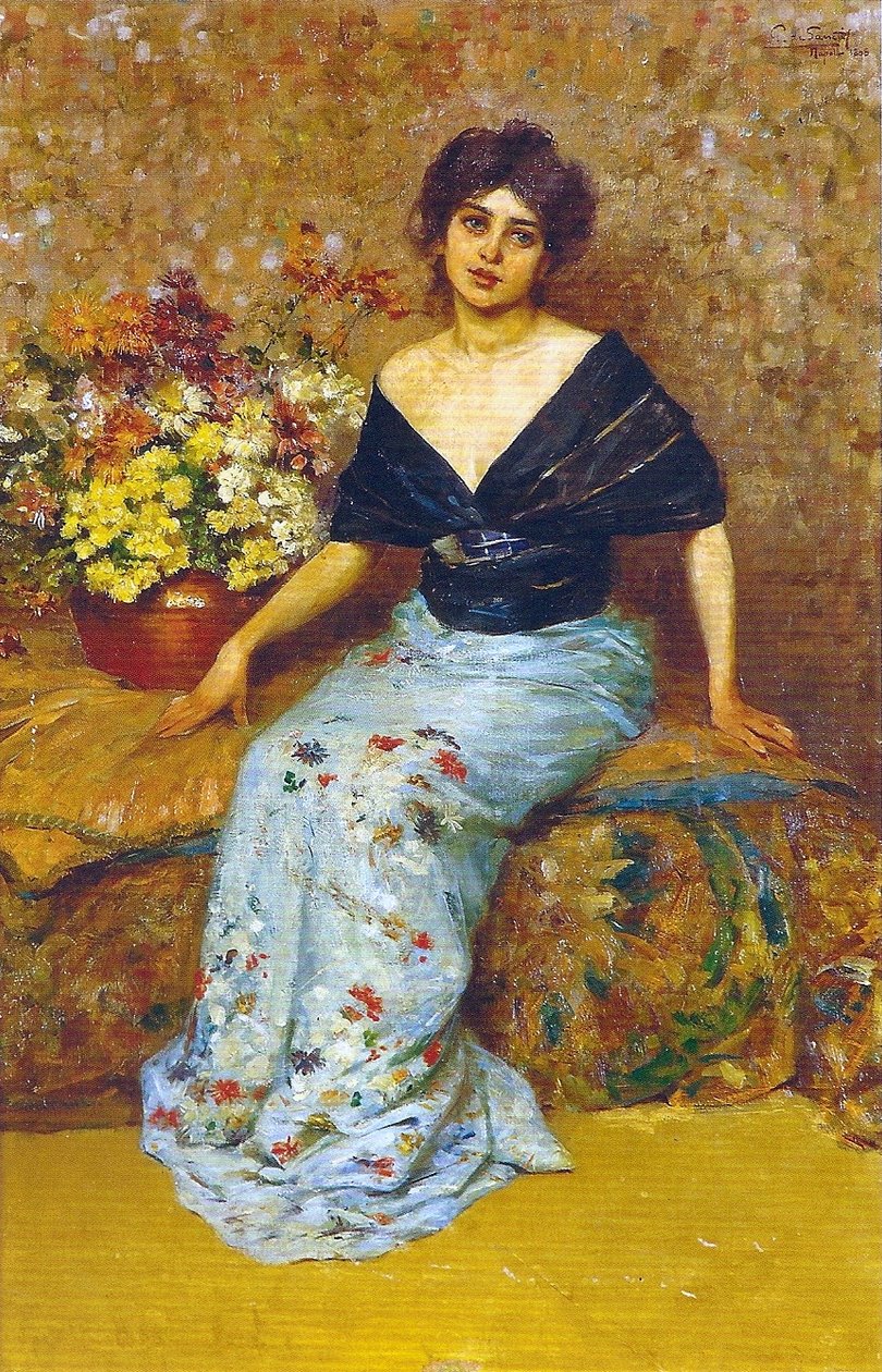Cortesana de Giuseppe De Sanctis