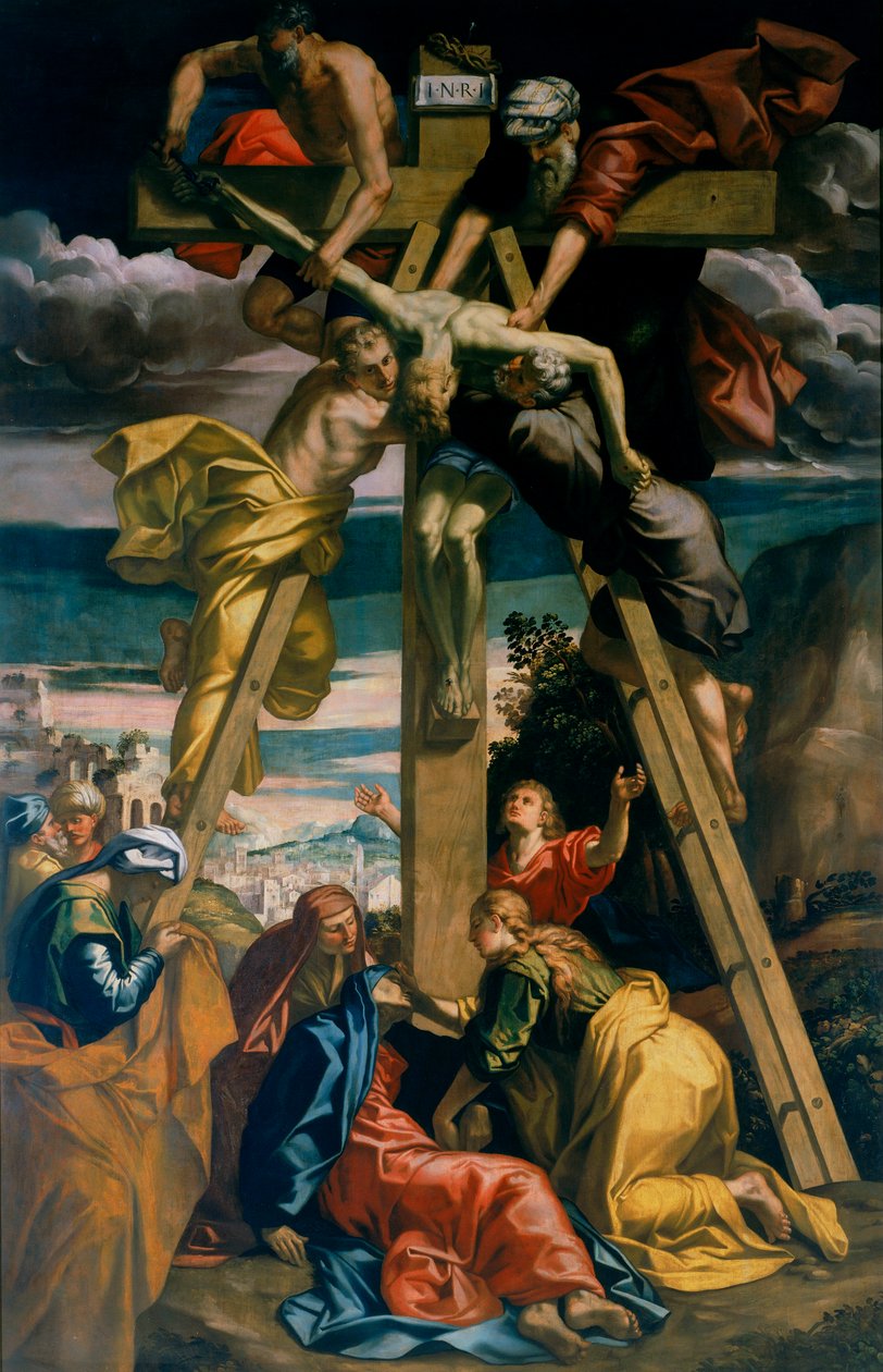 Descendimiento de la Cruz de Giuseppe Mazzuoli