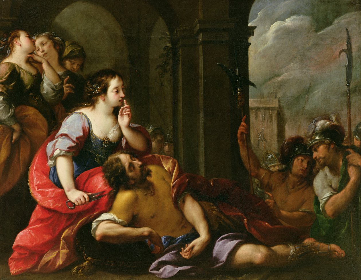 Sansón y Dalila de Giuseppe Nuvolone