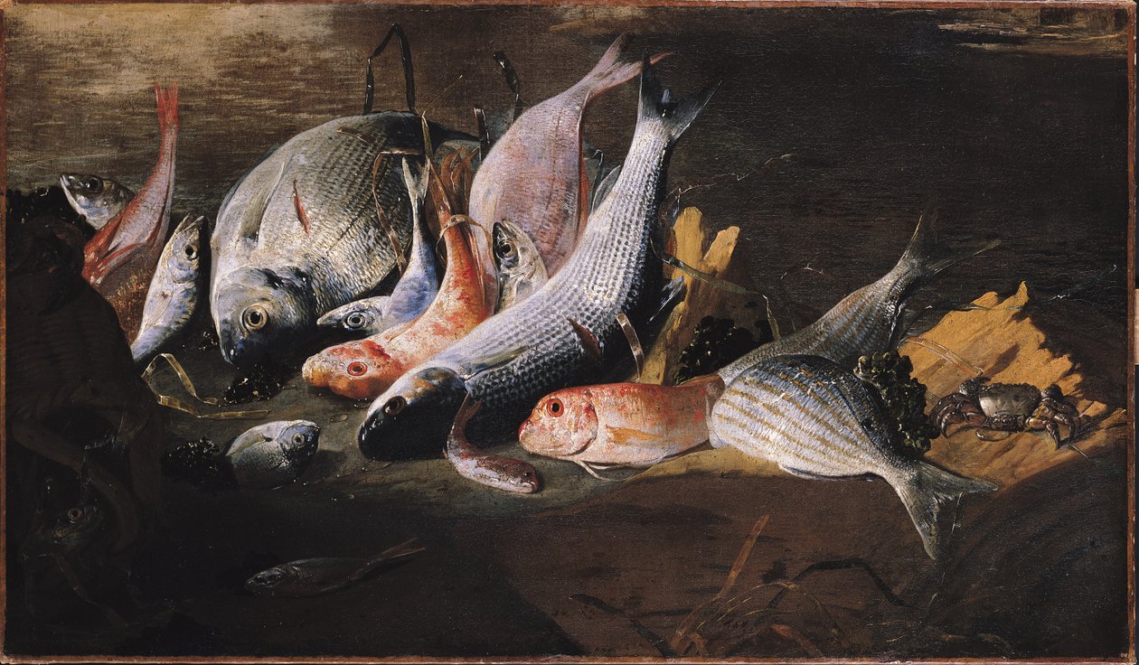 Pescado y Cangrejo de Giuseppe Recco
