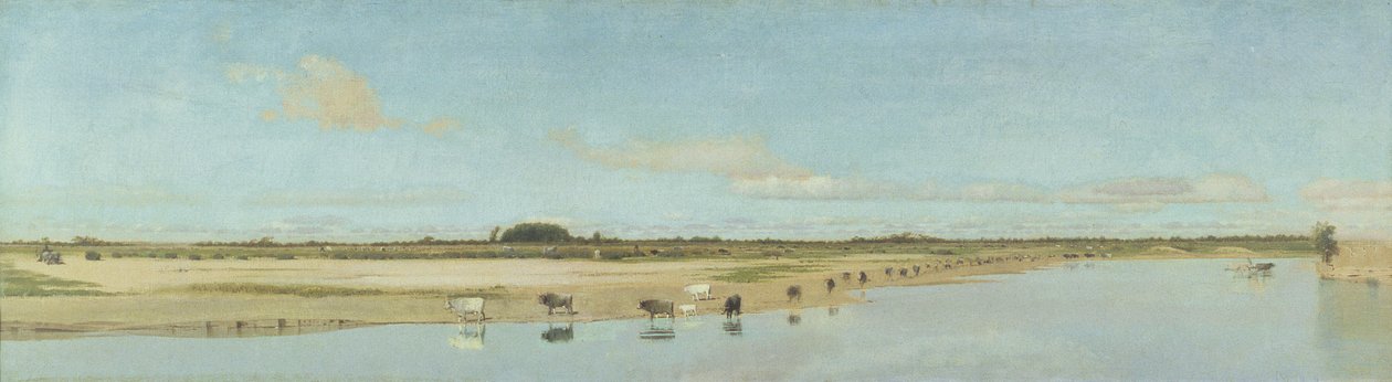 El Río Ofanto de Giuseppe de Nittis