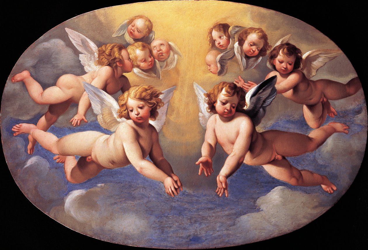 Gloria de los ángeles de Giuseppe Cesari (1568-1640) de Giuseppe Cesari