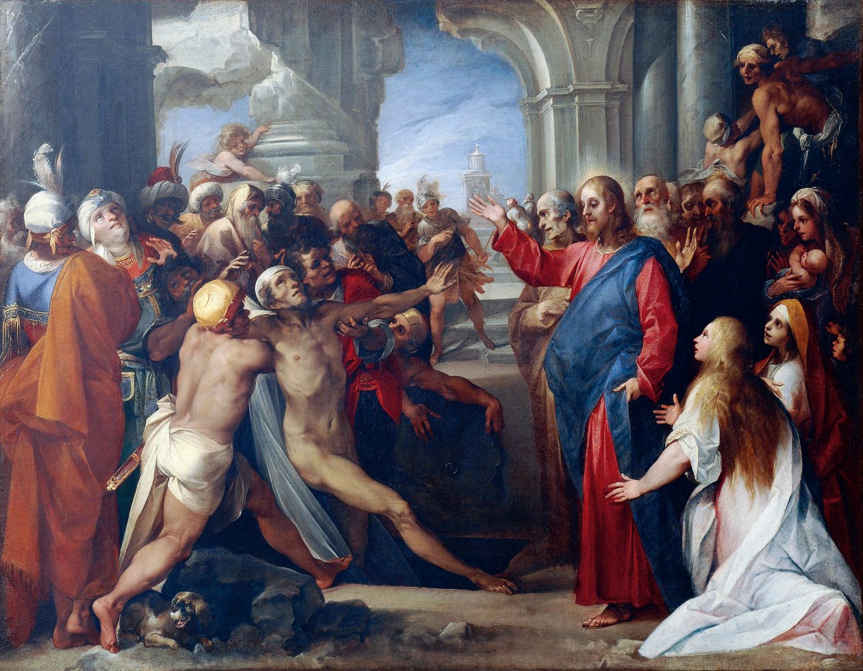 La resurrección de Lázaro, de Giuseppe Cesari de Giuseppe Cesari