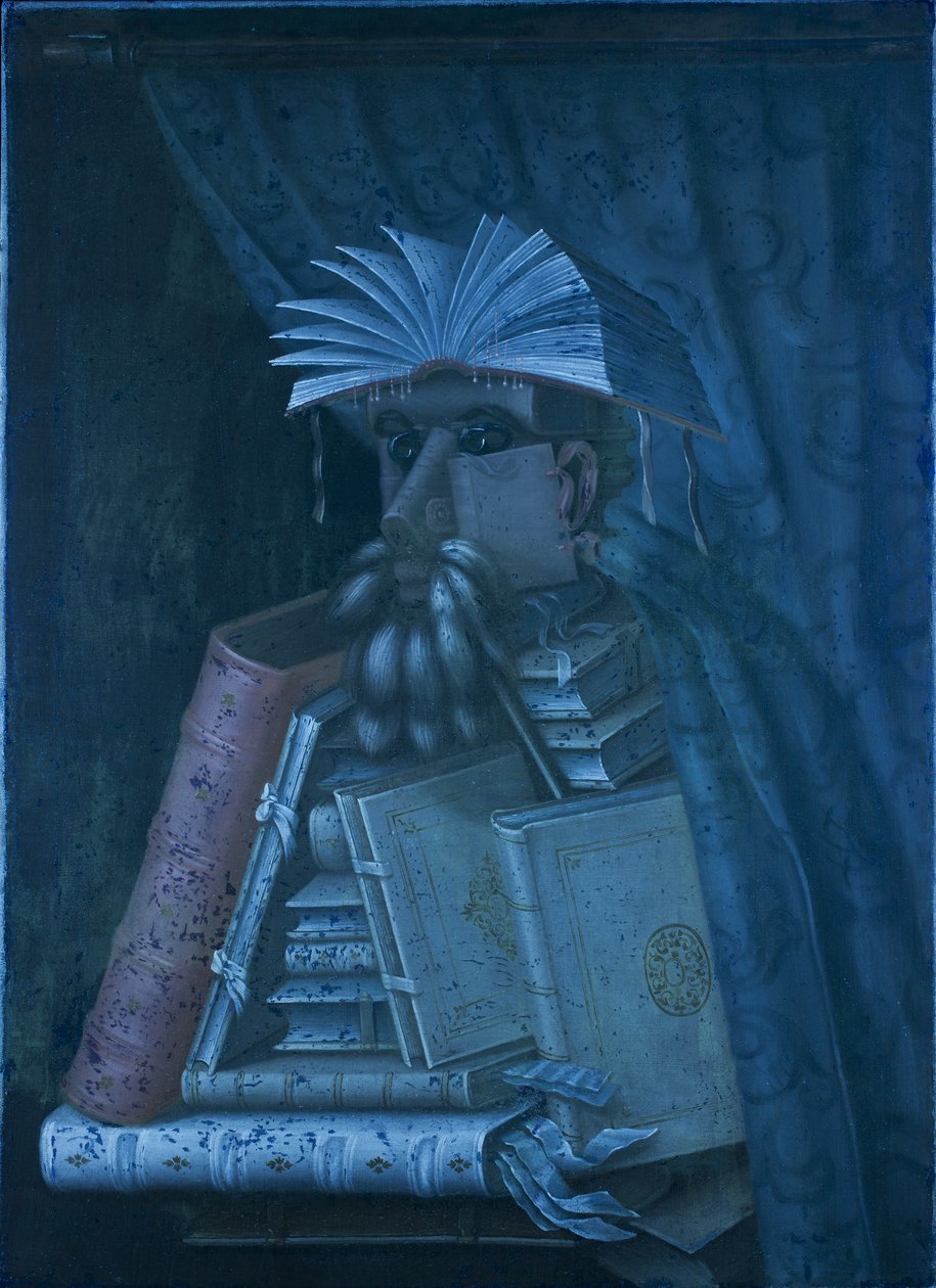 El bibliotecario de Giuseppe Arcimboldo