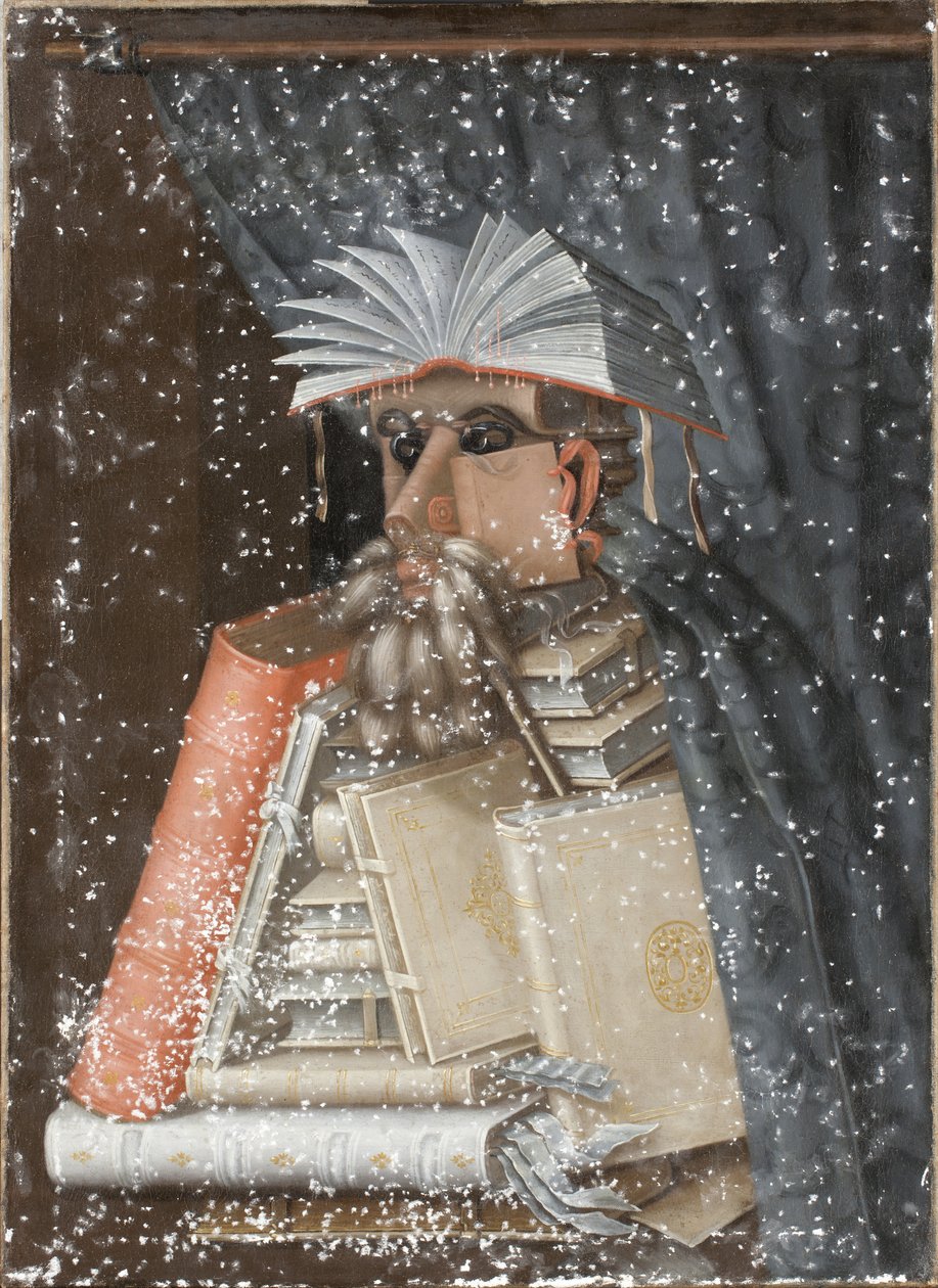 El bibliotecario de Giuseppe Arcimboldo