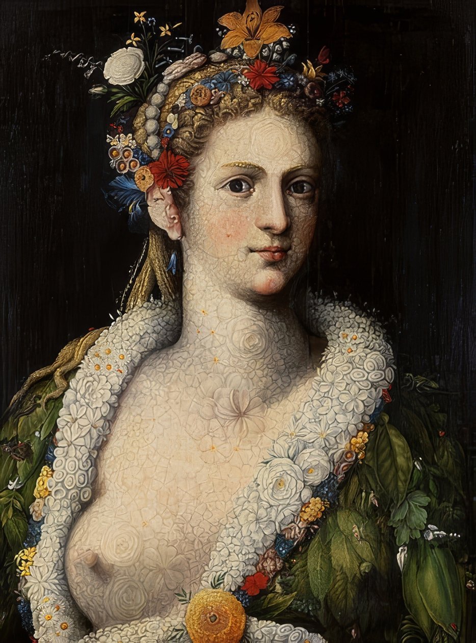 Flora Meretrix de Giuseppe Arcimboldo