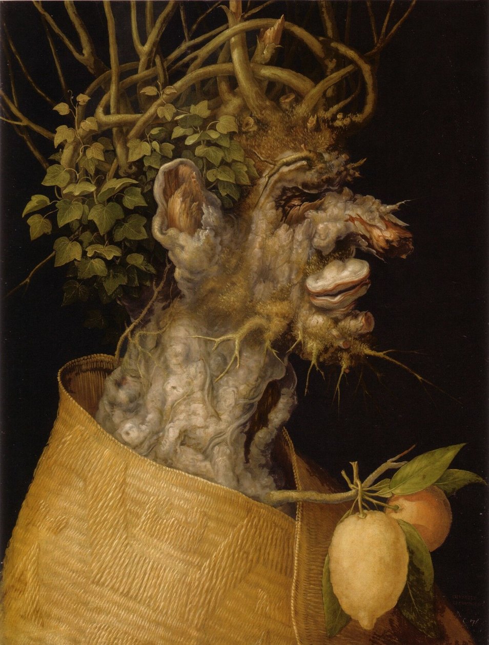 Alemán: Invierno Alegoría del invierno de Giuseppe Arcimboldo