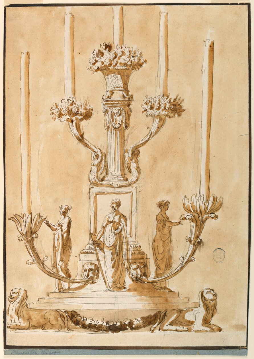 Candelabro de Giuseppe Barberi