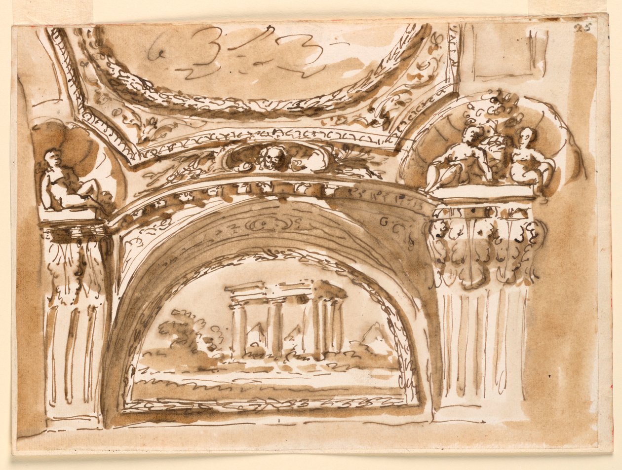 Diseño para decoración de techo de Giuseppe Barberi