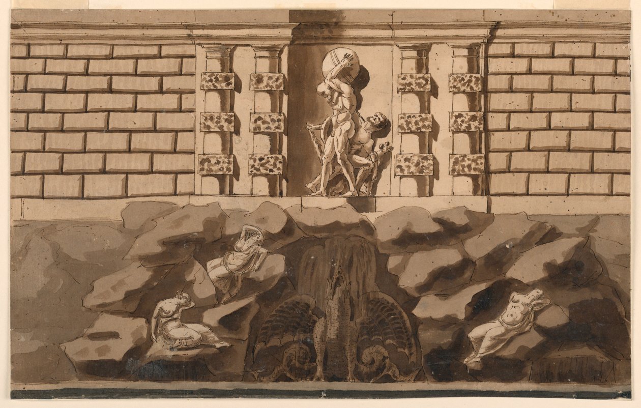 Fuente y gruta de Giuseppe Barberi
