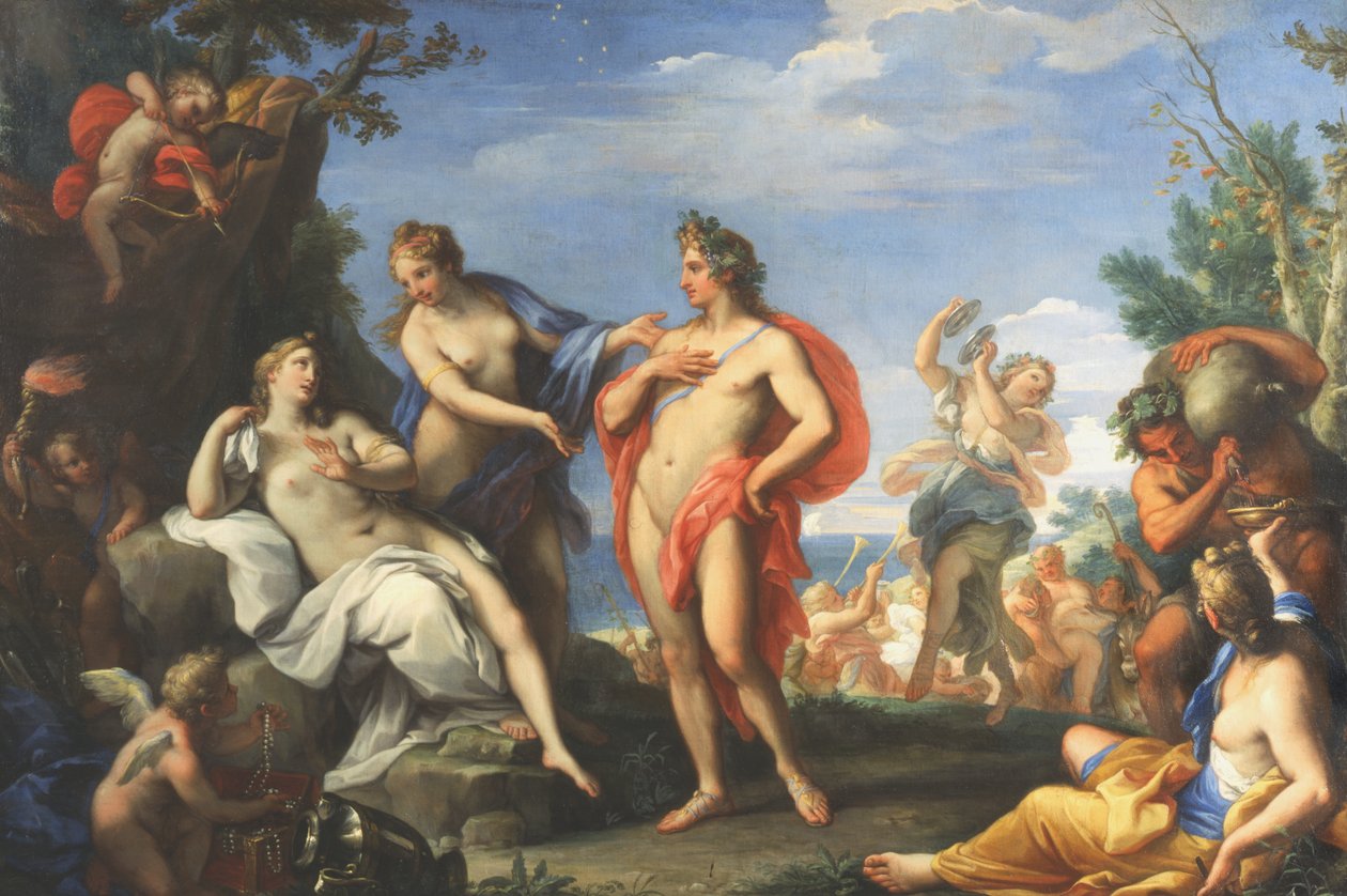 Baco y Ariadna de Giuseppe Bartolomeo Chiari