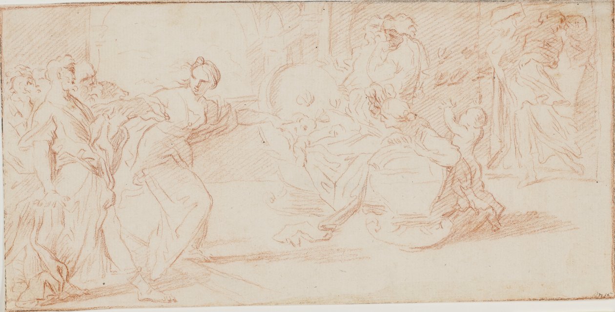 El nacimiento de Píndaro de Giuseppe Bartolomeo Chiari