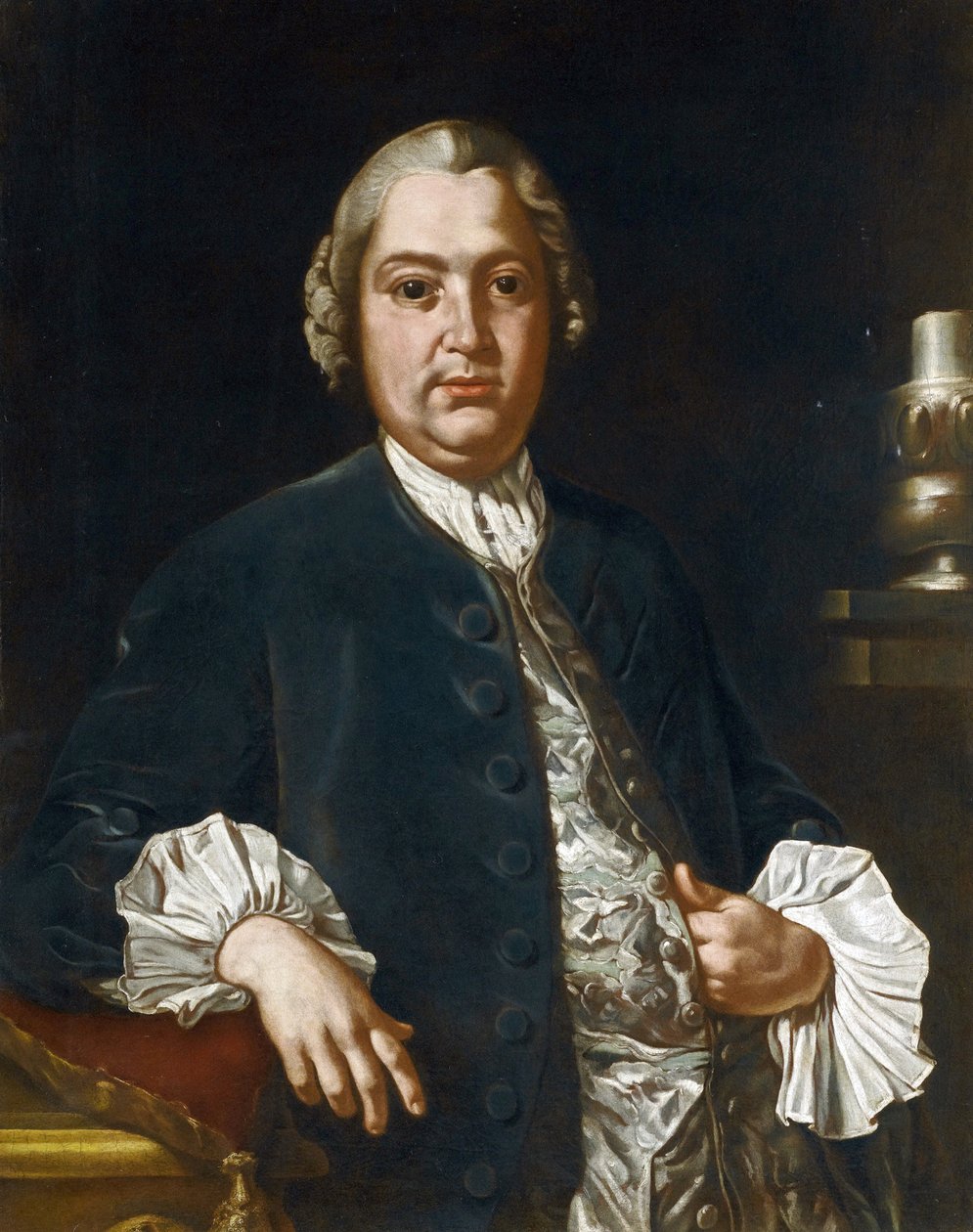 Retrato del compositor Niccolò Jommelli (1714-1774) de Giuseppe Bonito