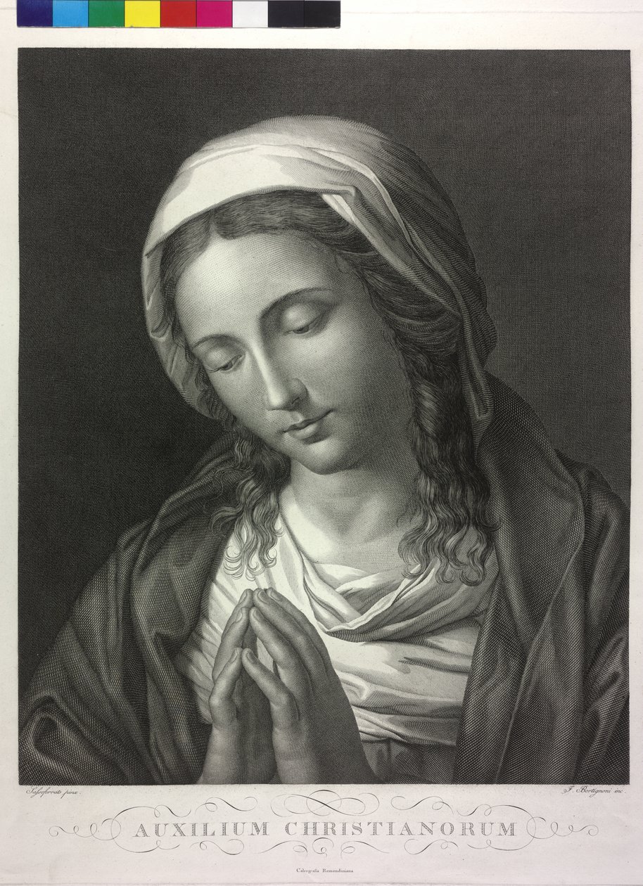 Madonna rezadora de Giuseppe Bortignoni