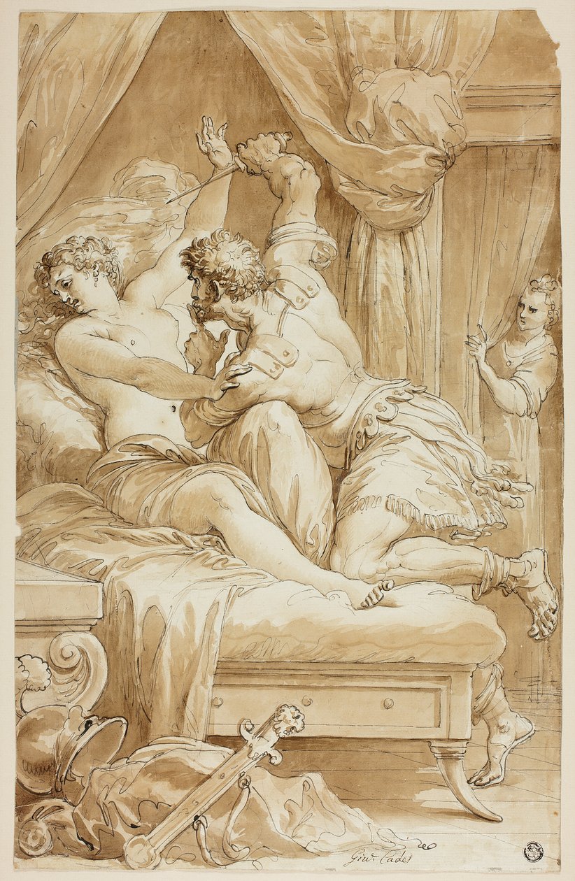 El rapto de Lucrecia de Giuseppe Cades
