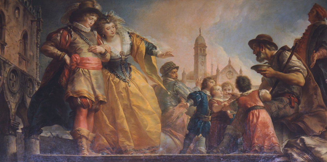 Historia de Gualtiero, conde de Angers, de Giuseppe Cades (1750-1799) de Giuseppe Cades