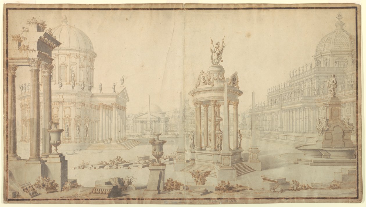 Diseño Escénico: Fantasía Arquitectónica de Giuseppe Galli Bibiena