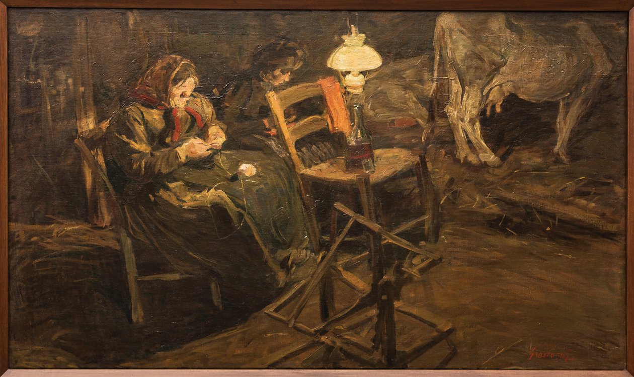 En el establo de Giuseppe Graziosi