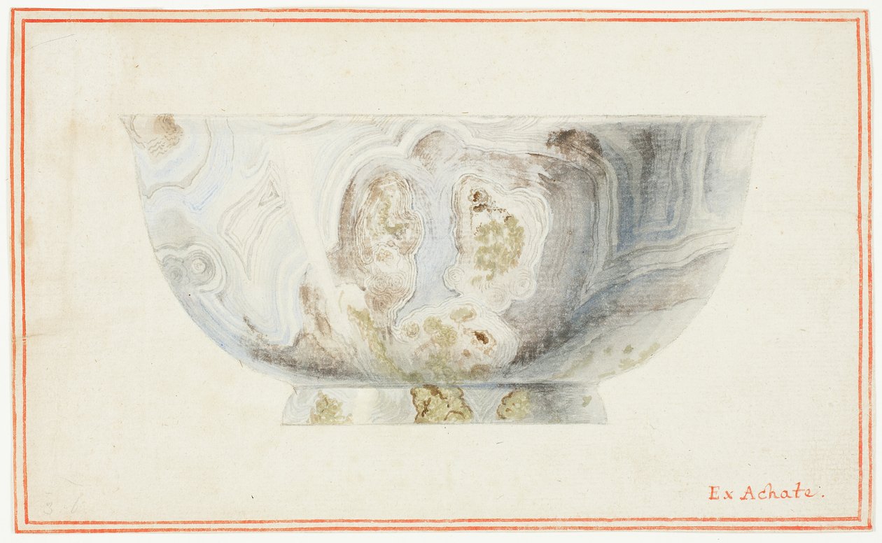 Cuenco de ágata de Giuseppe Grisoni