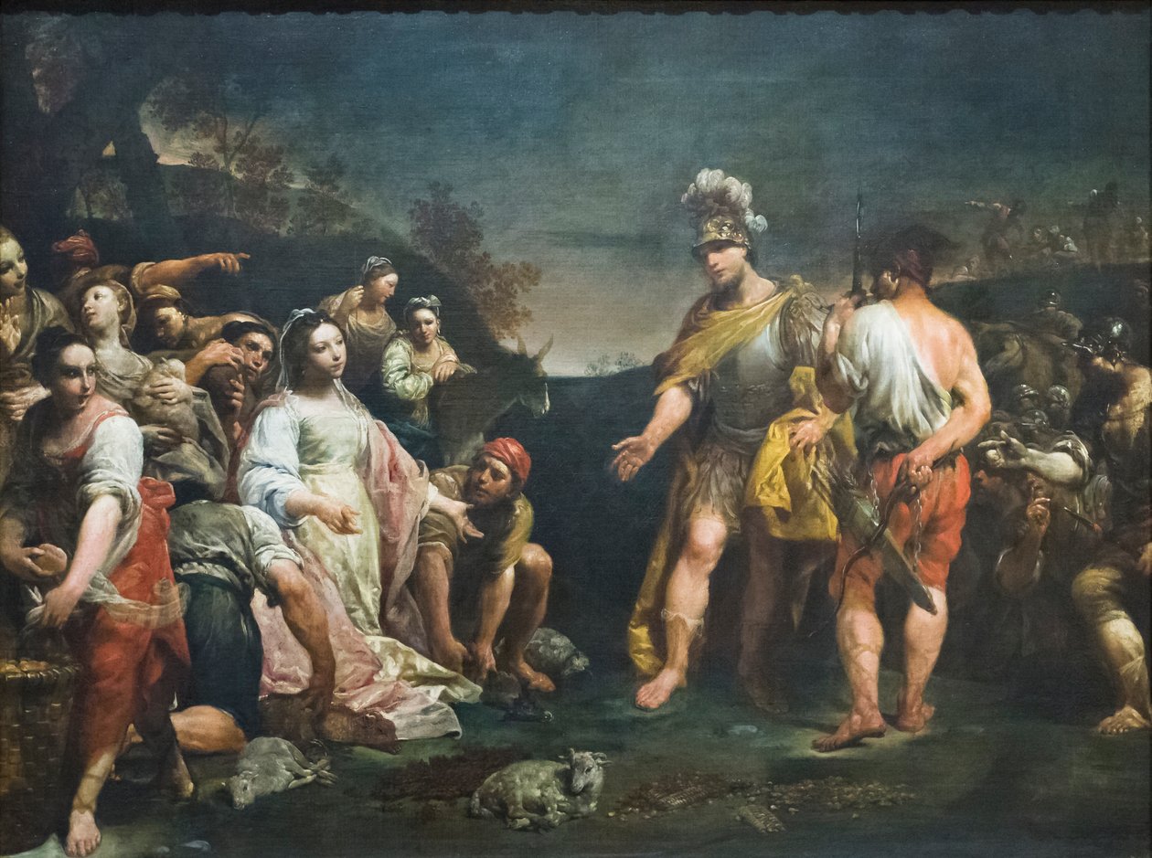 David y Abigail de Giuseppe Maria (1665 1747) Crespi
