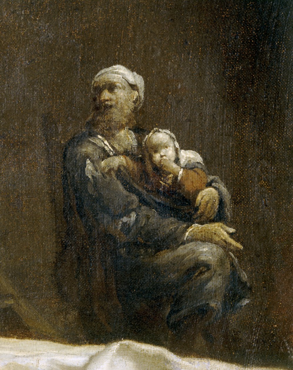 La femme a la puce - Mujer con pulga ... de Giuseppe Maria (1665 1747) Crespi