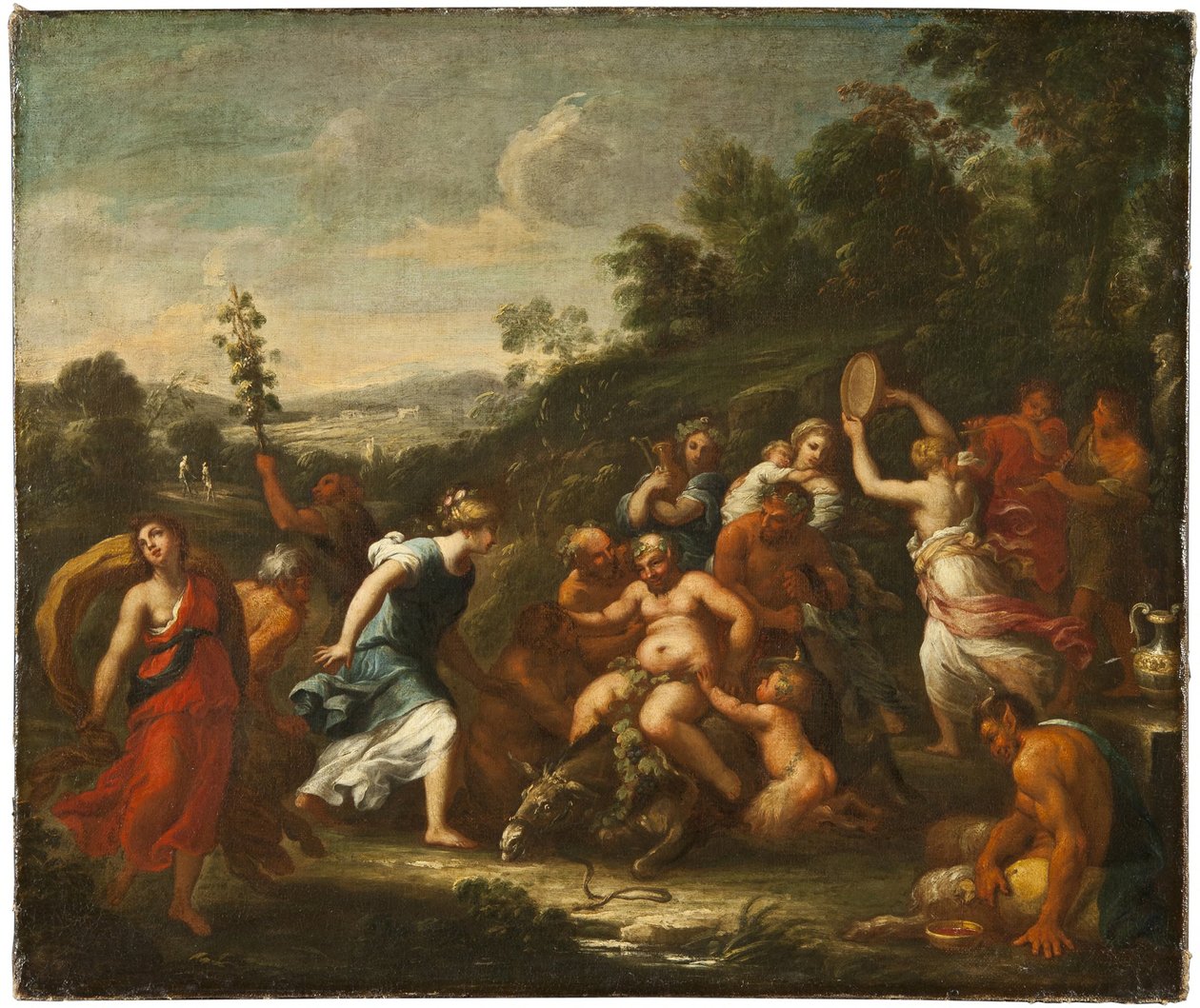 Der Triumph des Silenus de Giuseppe Maria Crespi