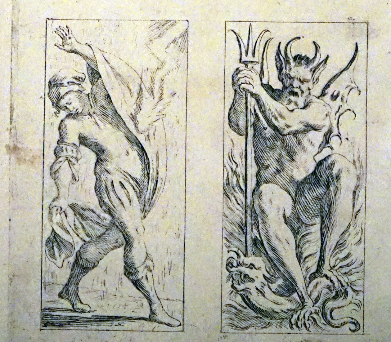 Cartas del tarot del siglo XVII de Giuseppe Maria Mitelli