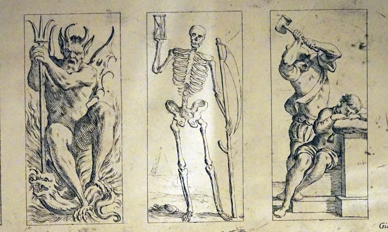Cartas del tarot del siglo XVII de Giuseppe Maria Mitelli