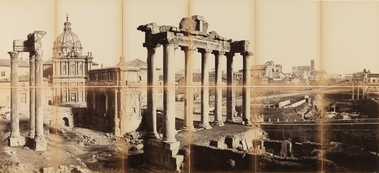 Vista del Foro Romano de Giuseppe Ninci