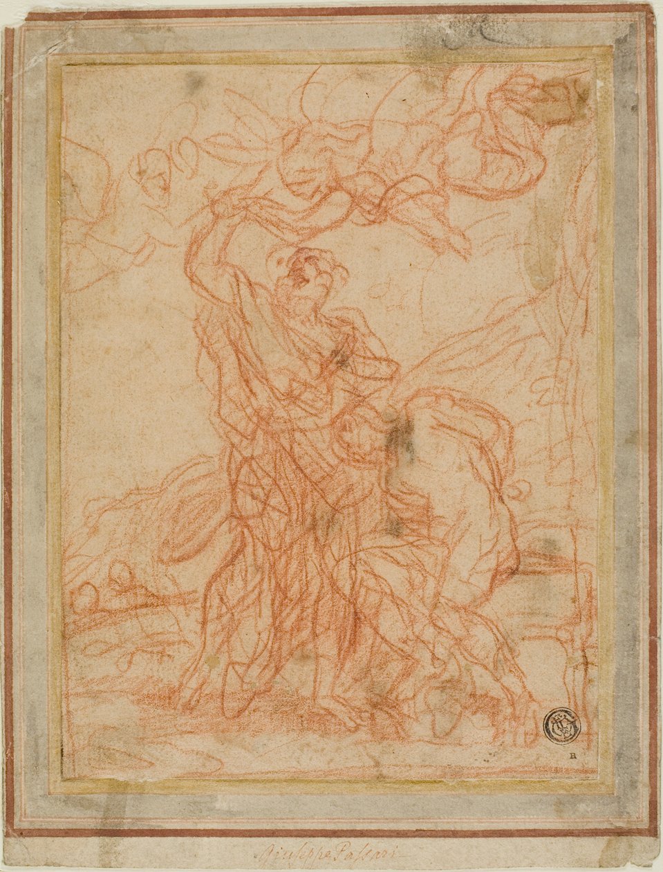 Sacrificio de Abraham (anverso y reverso) de Giuseppe Passeri