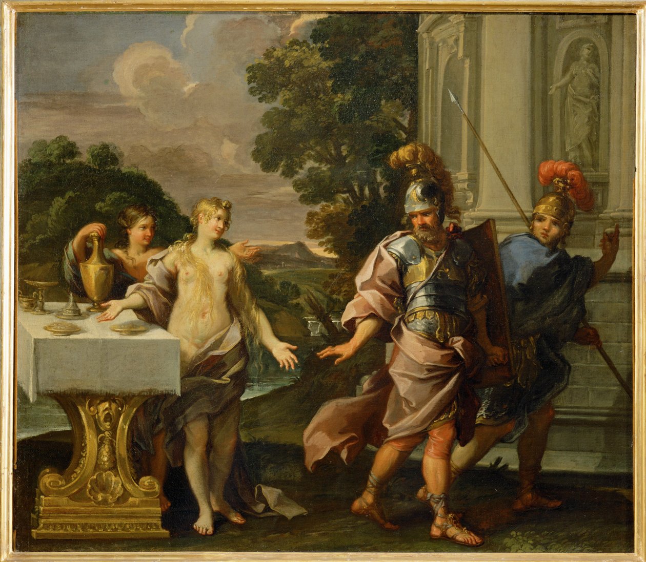 Armida et les compagnons de Renaud - Armida y los ... de Giuseppe Passeri