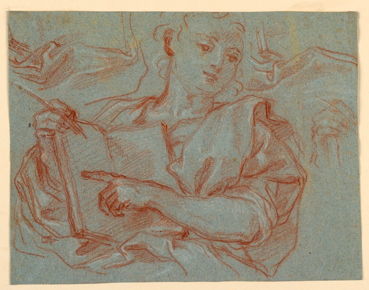 Estudio para un Evangelista de Giuseppe Passeri