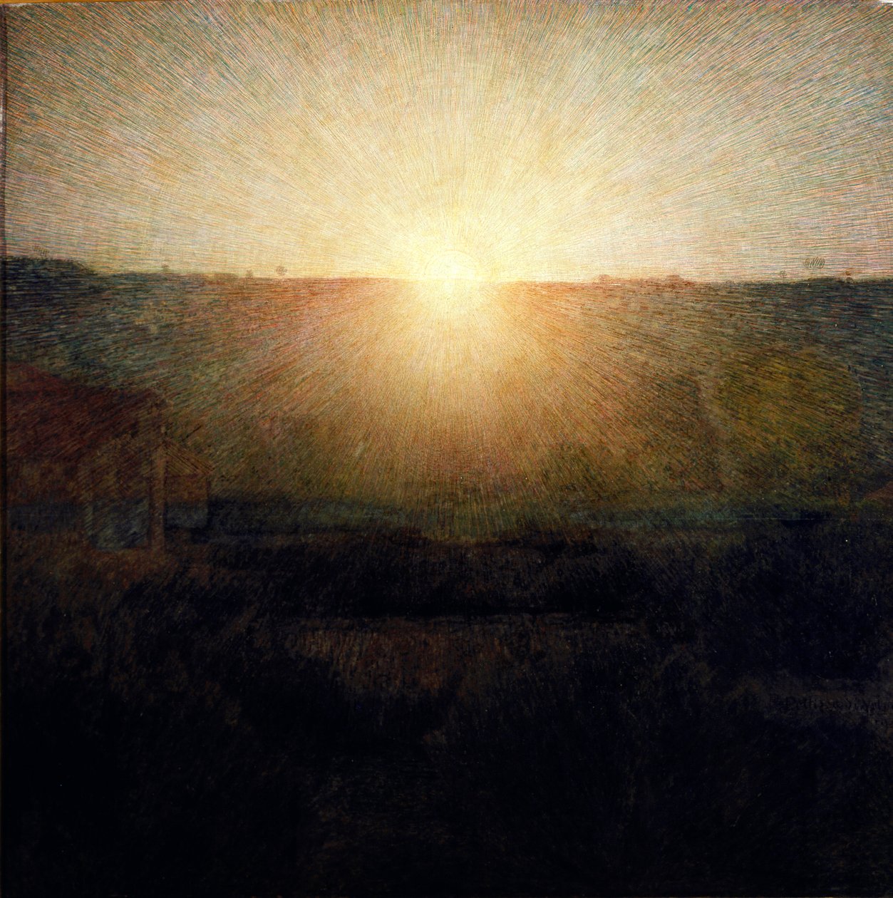 El sol naciente de Giuseppe Pellizza da Volpedo